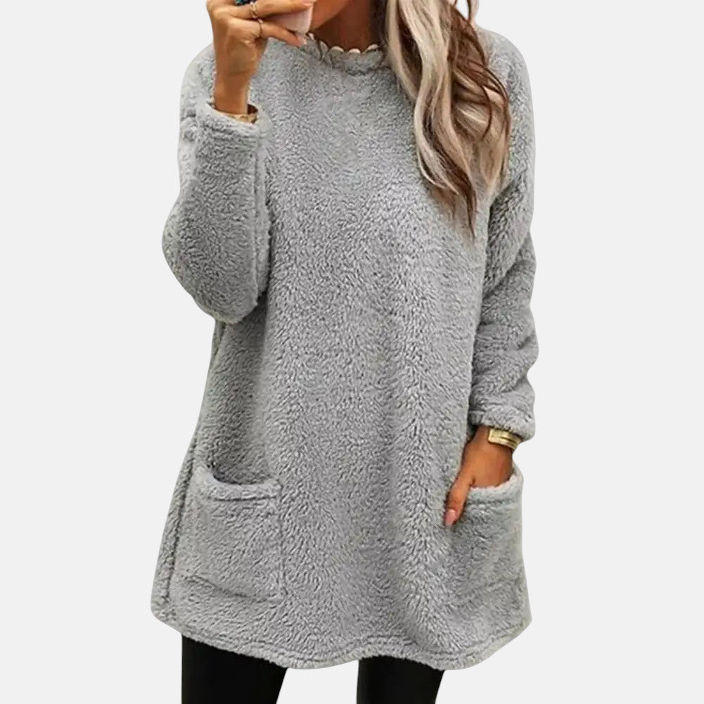 voguevina™ -  Mittellanges Shirt Pullover