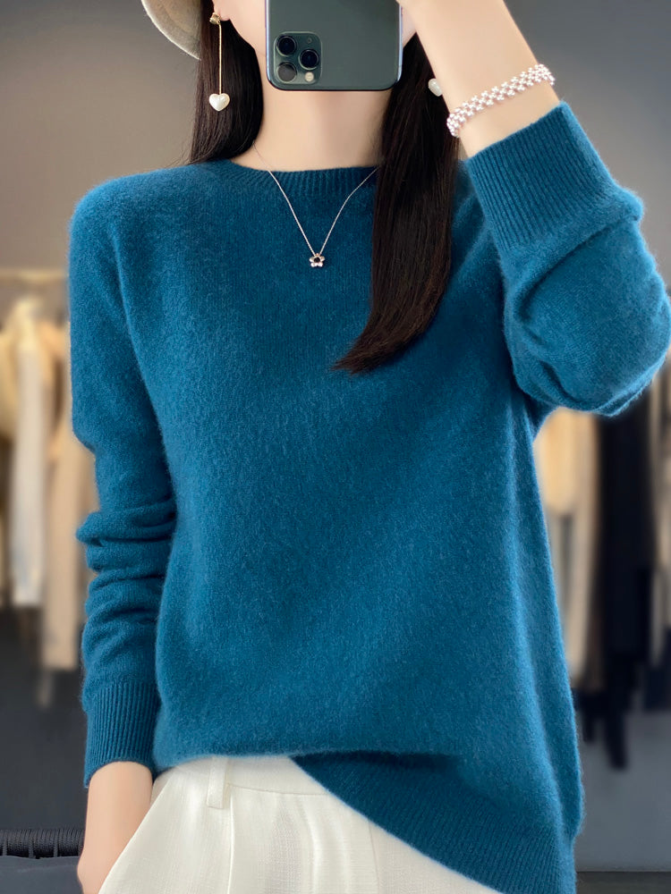 voguevina | Warmer Kaschmir-Pullover für kalte Tage