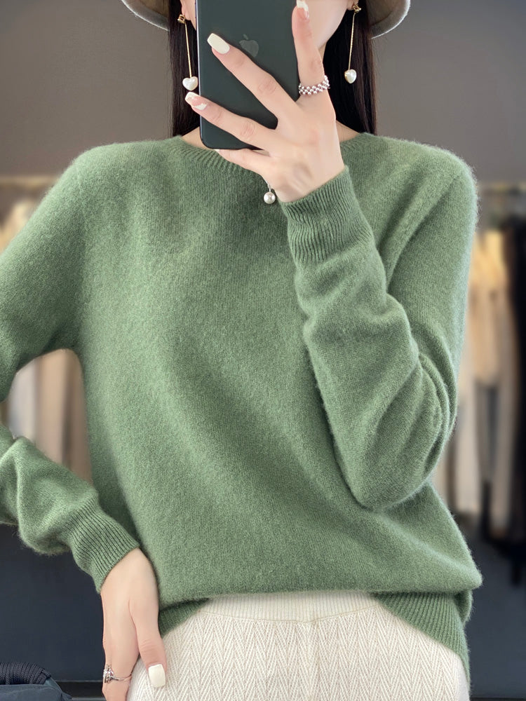 voguevina | Warmer Kaschmir-Pullover für kalte Tage