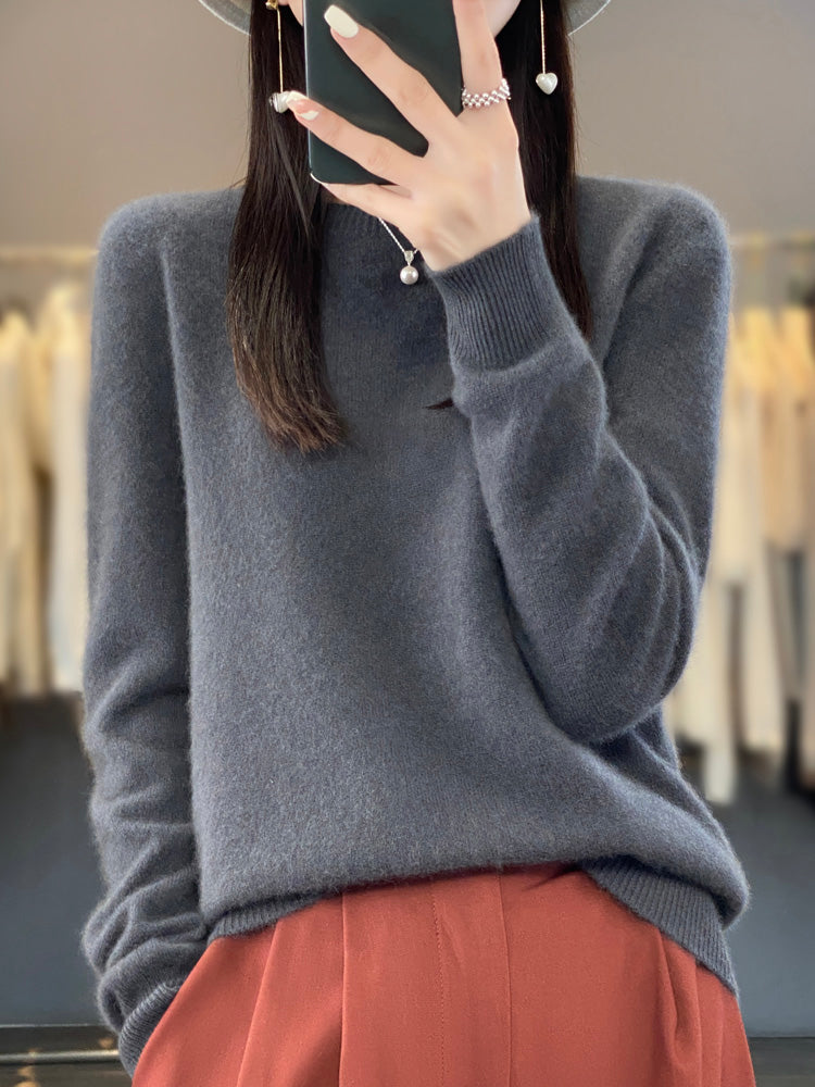 voguevina | Warmer Kaschmir-Pullover für kalte Tage