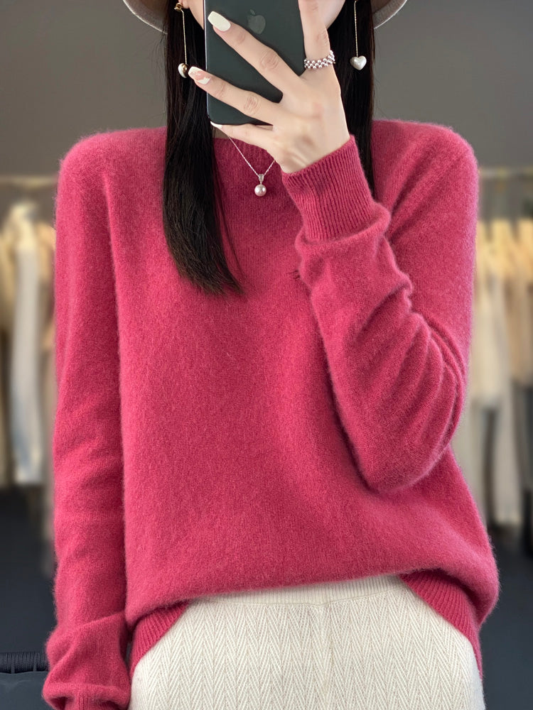 voguevina | Warmer Kaschmir-Pullover für kalte Tage