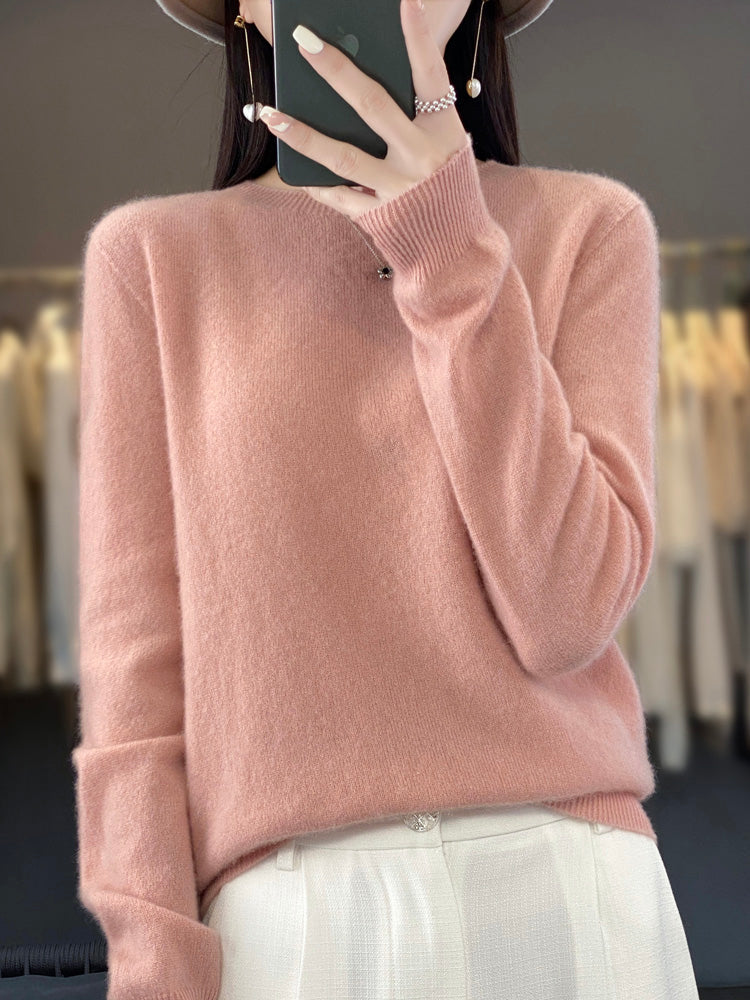 voguevina | Warmer Kaschmir-Pullover für kalte Tage