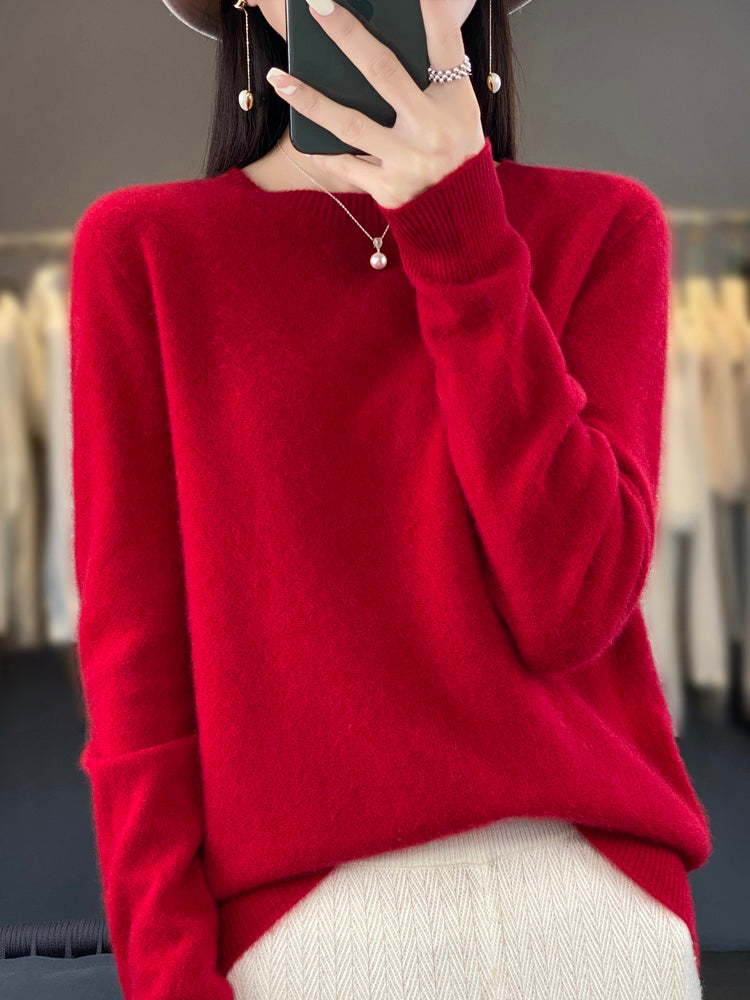 voguevina | Warmer Kaschmir-Pullover für kalte Tage