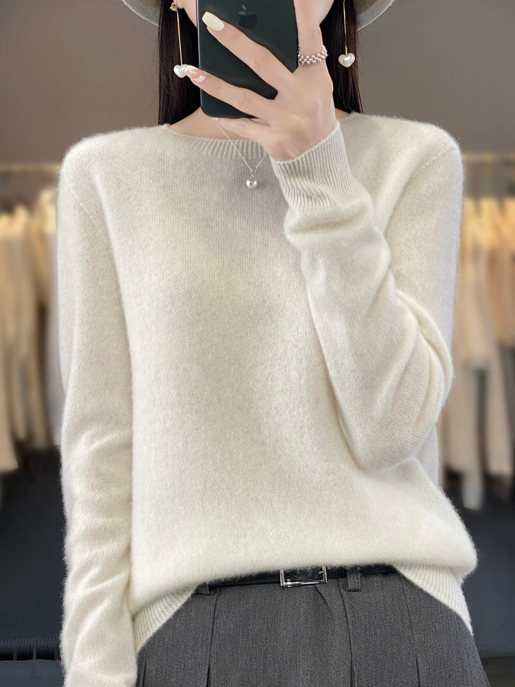 voguevina | Warmer Kaschmir-Pullover für kalte Tage