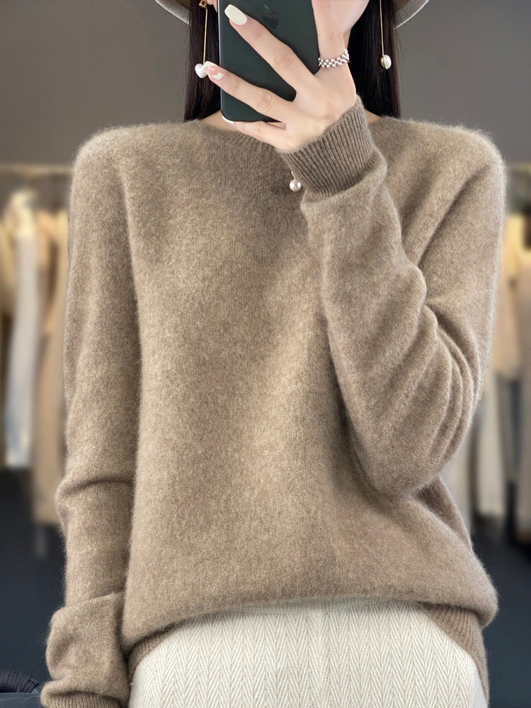 voguevina | Warmer Kaschmir-Pullover für kalte Tage