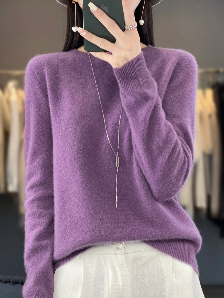 voguevina | Warmer Kaschmir-Pullover für kalte Tage