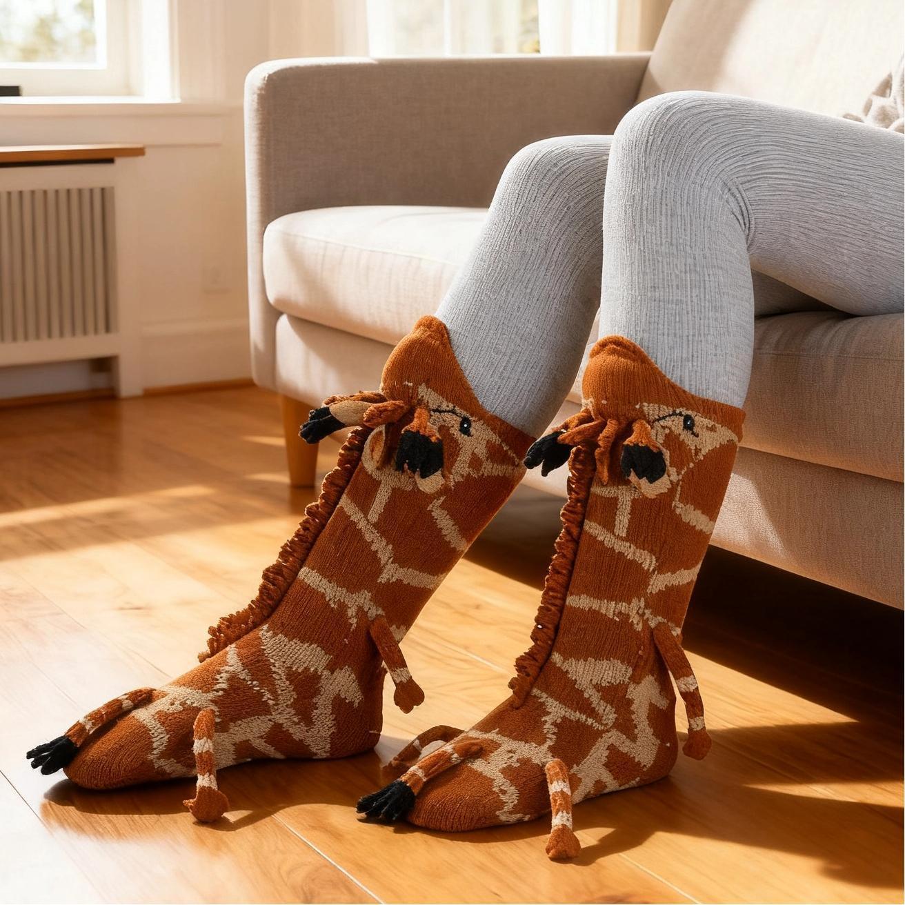 🎁LAST DAY — LIMITED TIME 49% OFF！🐻Animal Knit Socks-blumpark