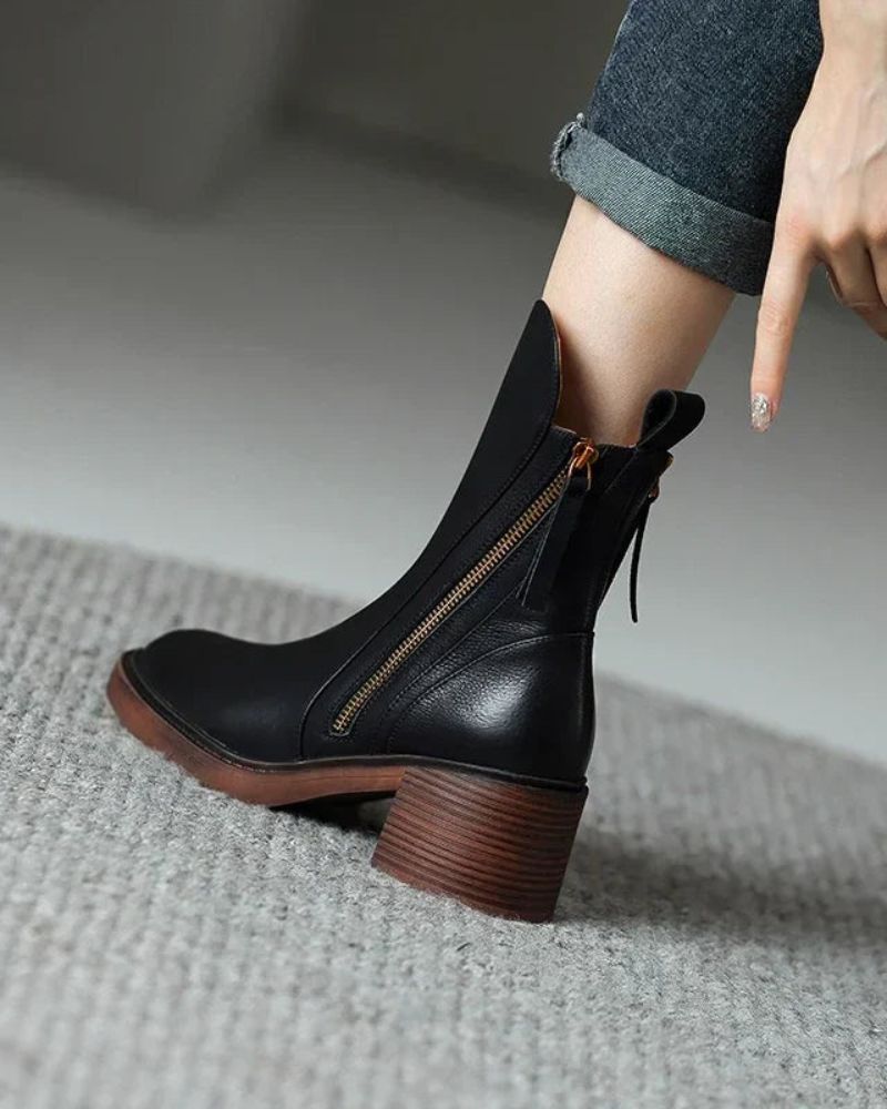ISABELLE | ELEGANT ANKLE BOOTS-blumpark