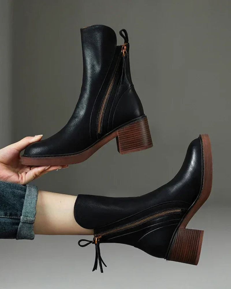 ISABELLE | ELEGANT ANKLE BOOTS-blumpark