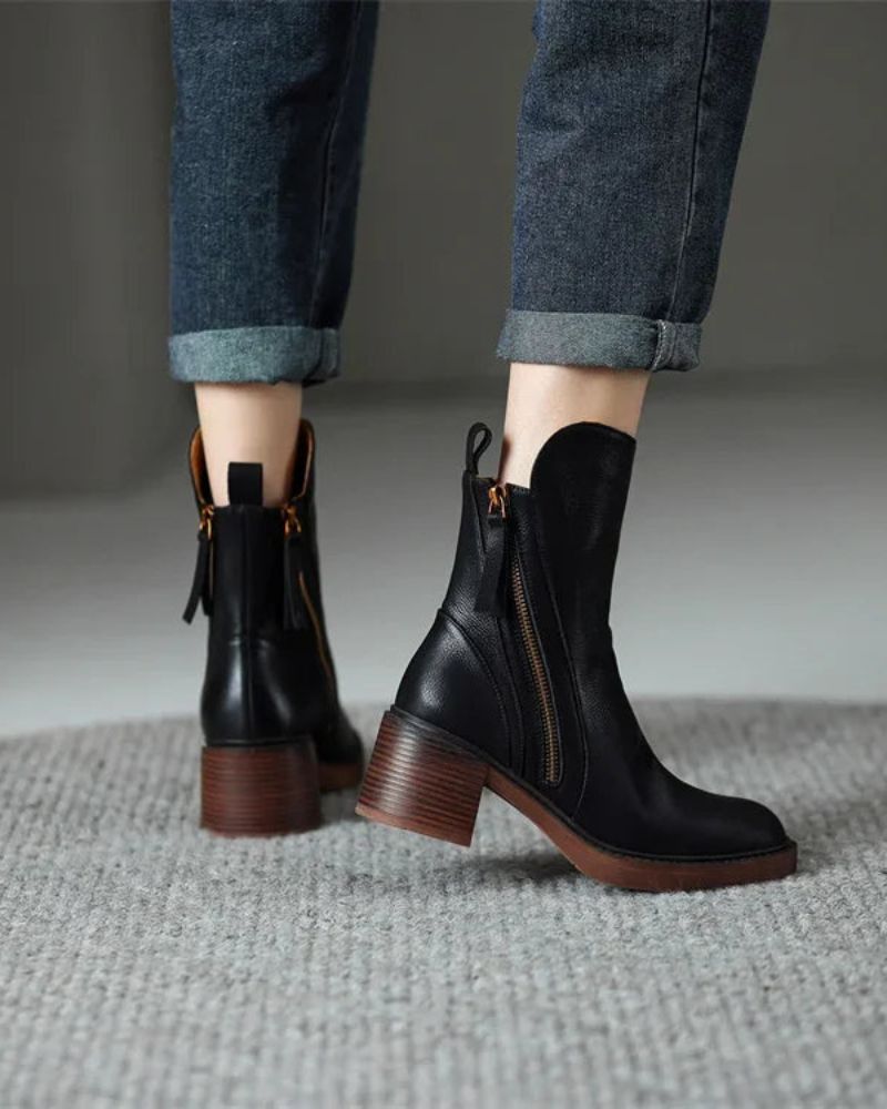 ISABELLE | ELEGANT ANKLE BOOTS-blumpark