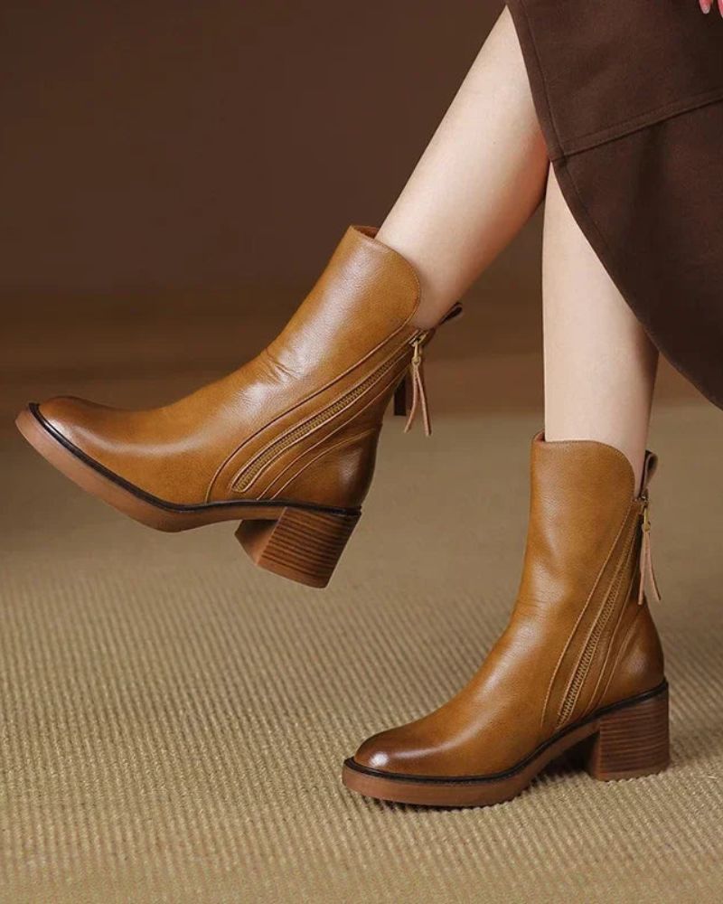 ISABELLE | ELEGANT ANKLE BOOTS-blumpark