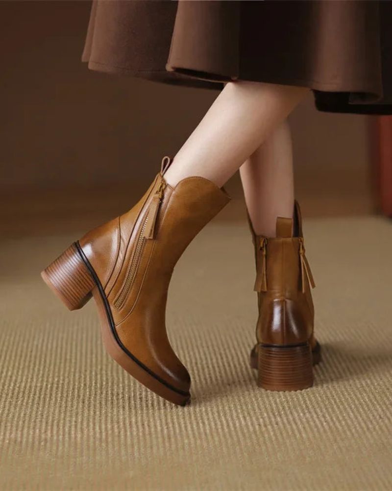 ISABELLE | ELEGANT ANKLE BOOTS-blumpark