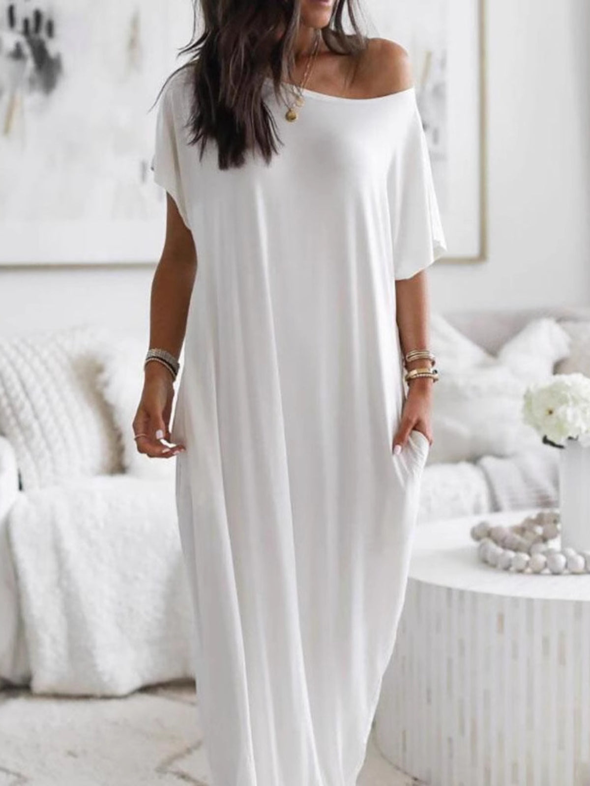 Finally, a Dress That Hides Your Belly Instantly-blumpark