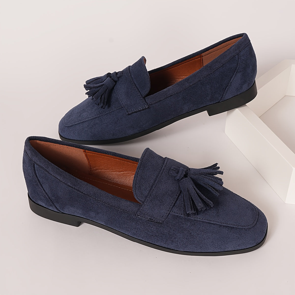 JACQUELINE | COMFORT TASSEL LOAFERS-blumpark