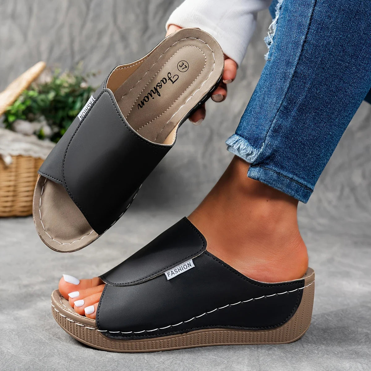 TAMARA | CLASSIC COMFORT WALKING SANDALS-blumpark