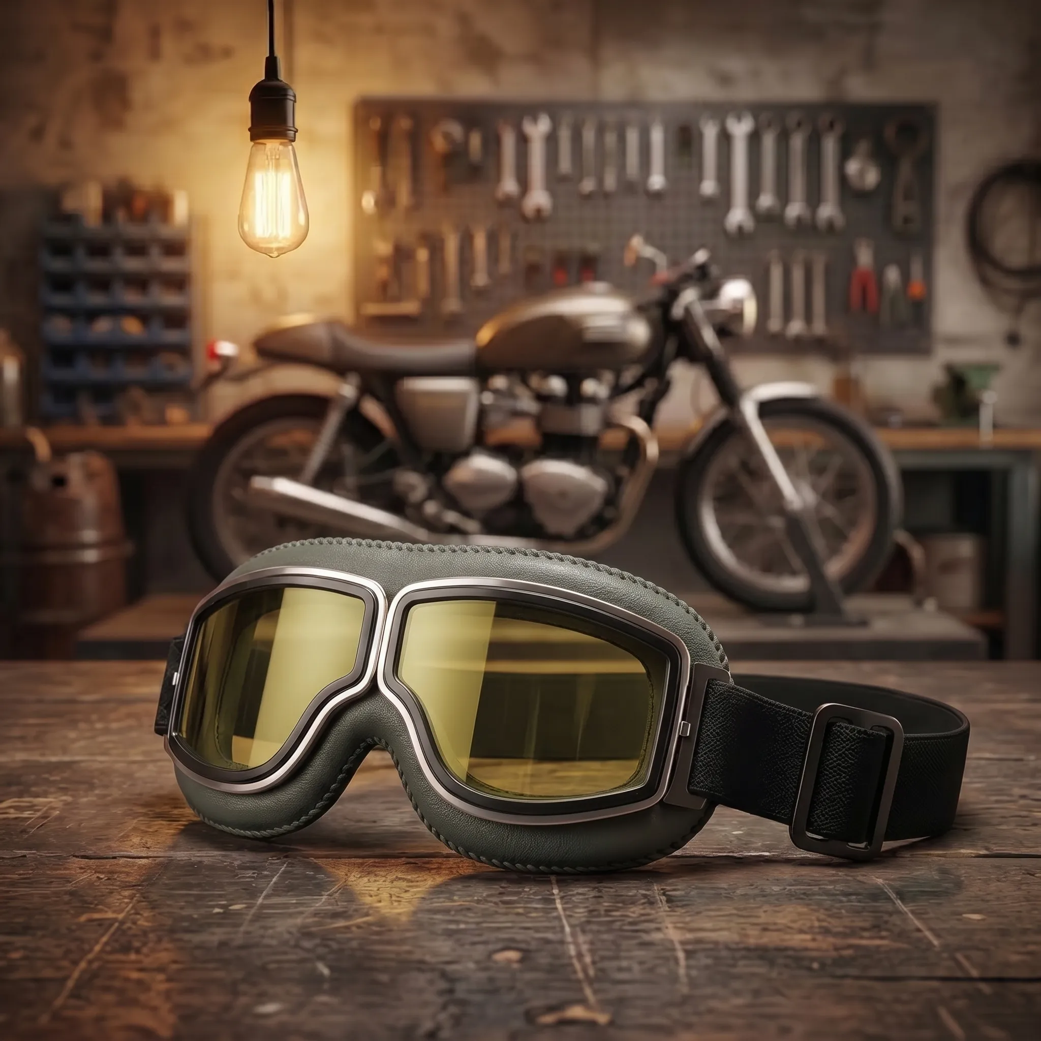 🔥 OTG Vintage Motorcycle Goggles (Fits Over Glasses)-blumpark