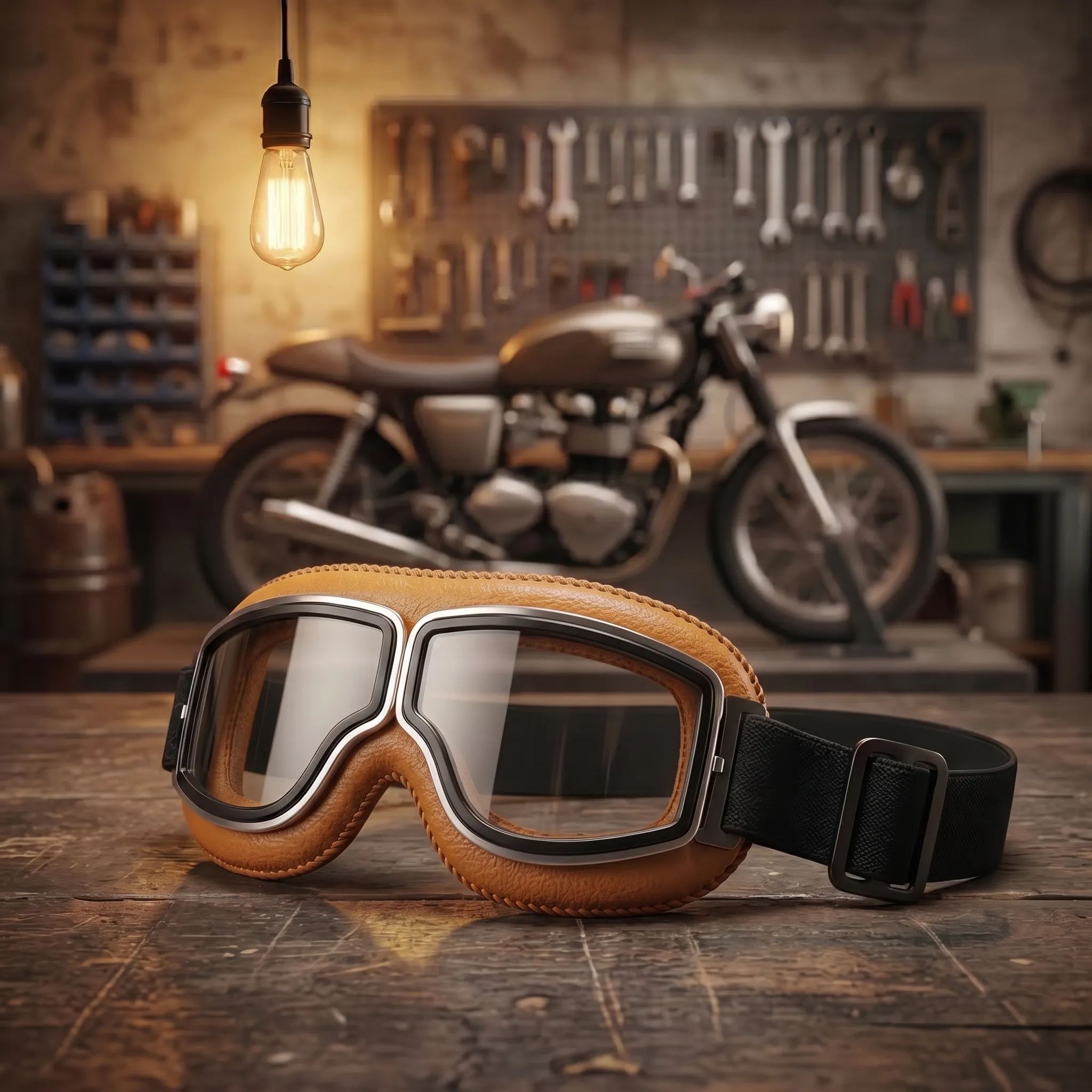 🔥 OTG Vintage Motorcycle Goggles (Fits Over Glasses)-blumpark