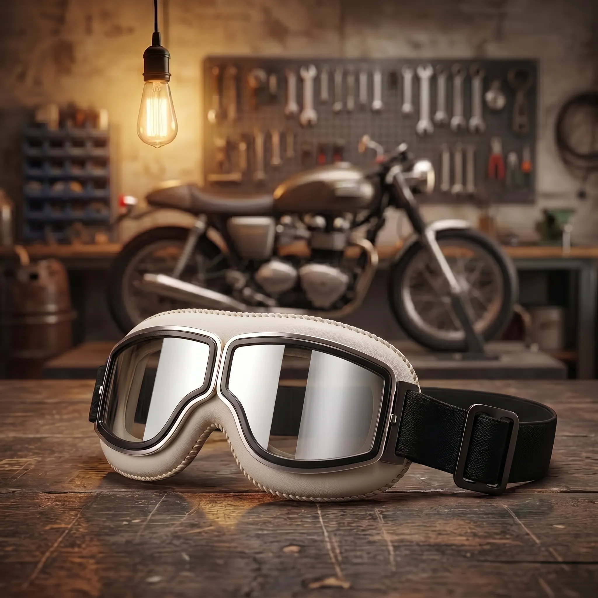 🔥 OTG Vintage Motorcycle Goggles (Fits Over Glasses)-blumpark