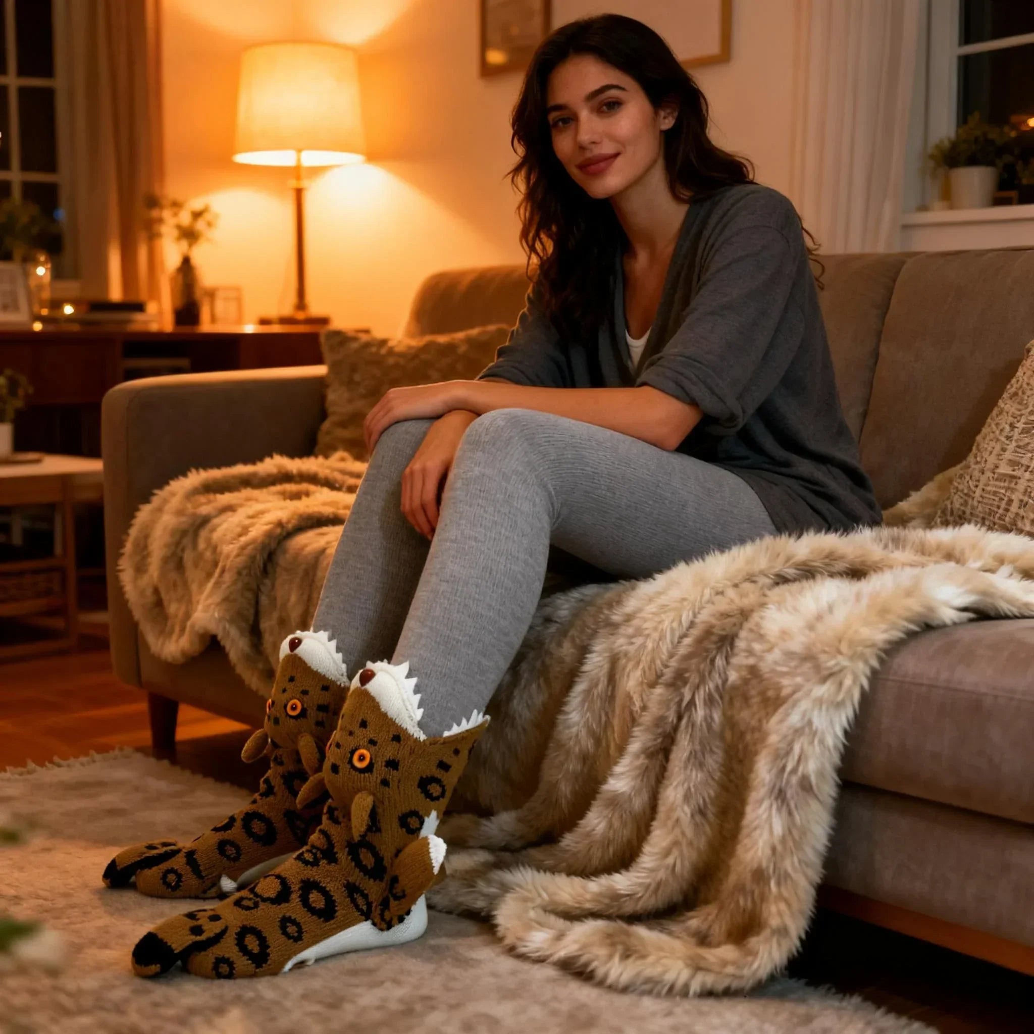 🎁LAST DAY — LIMITED TIME 49% OFF！🐻Animal Knit Socks-blumpark