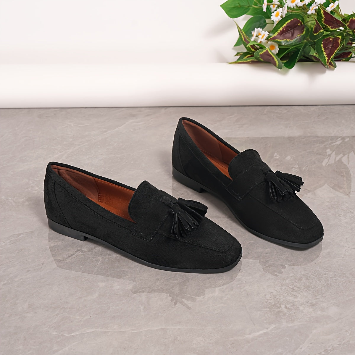 JACQUELINE | COMFORT TASSEL LOAFERS-blumpark