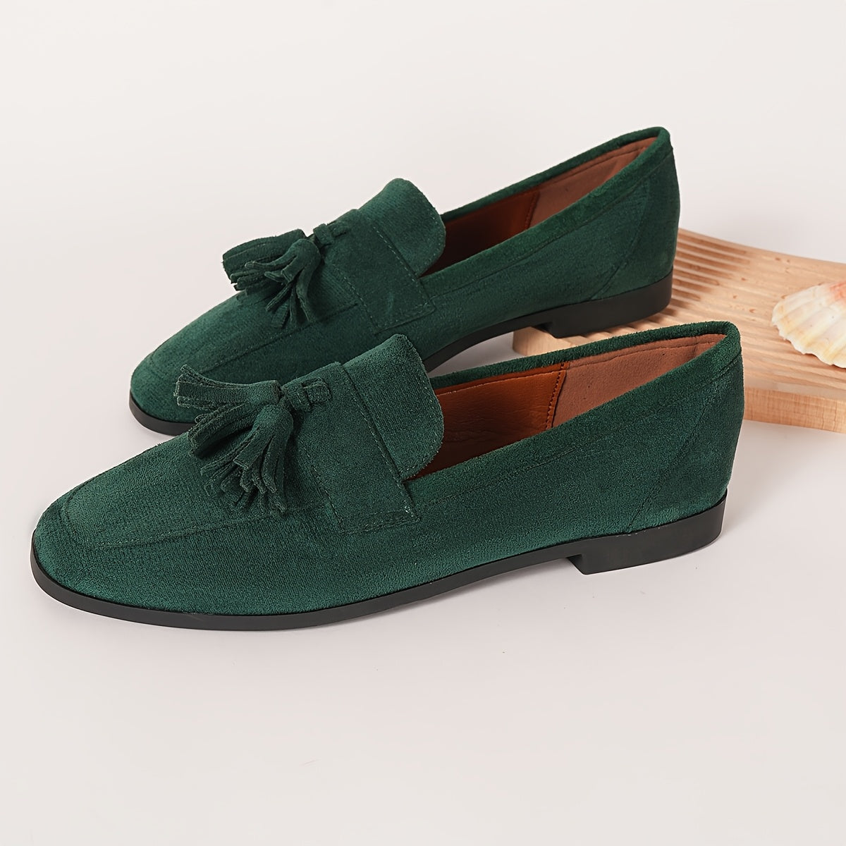 JACQUELINE | COMFORT TASSEL LOAFERS-blumpark