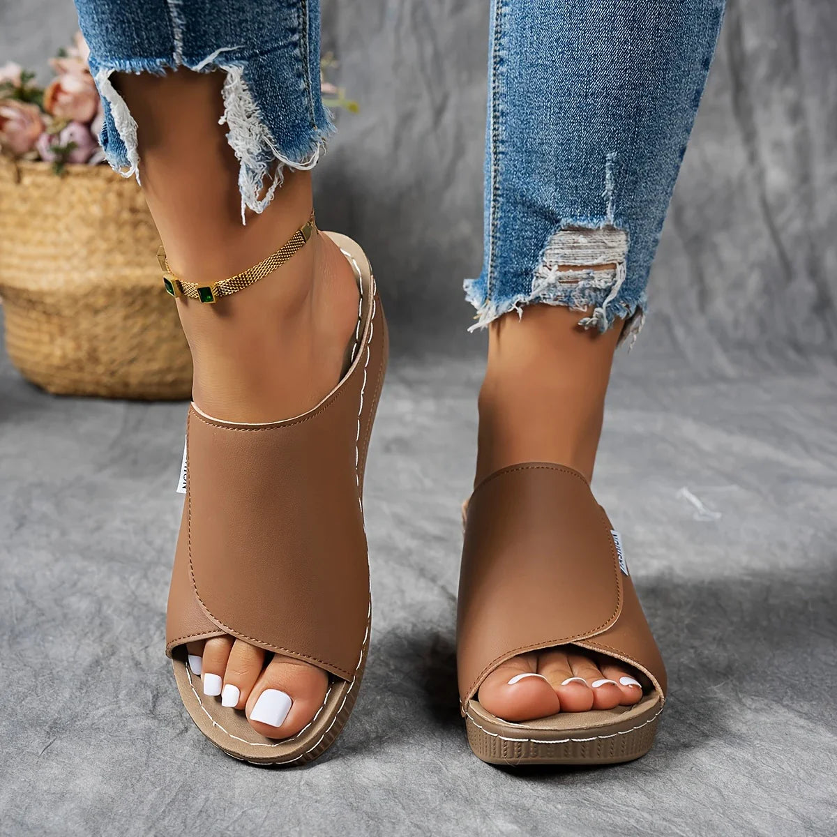 TAMARA | CLASSIC COMFORT WALKING SANDALS-blumpark