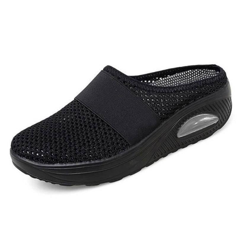 DONNA | BREATHABLE ORTHOPEDIC SLIP-ON MULES-blumpark