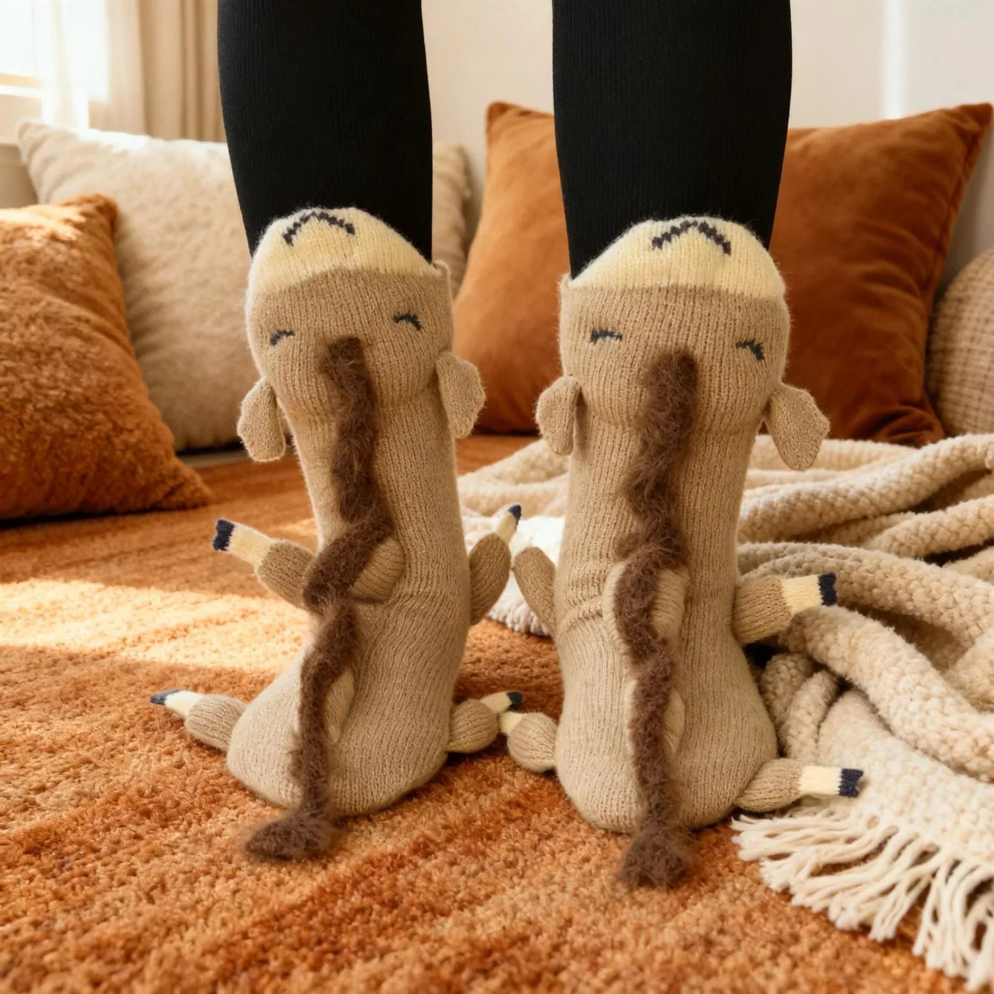 🎁LAST DAY — LIMITED TIME 49% OFF！🐻Animal Knit Socks-blumpark