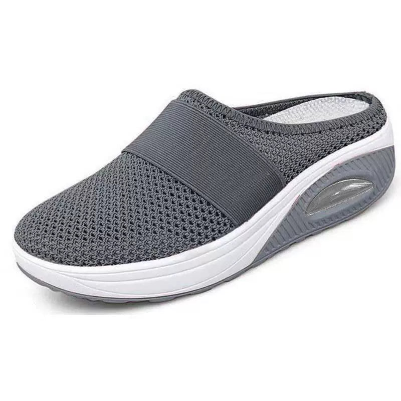 DONNA | BREATHABLE ORTHOPEDIC SLIP-ON MULES-blumpark