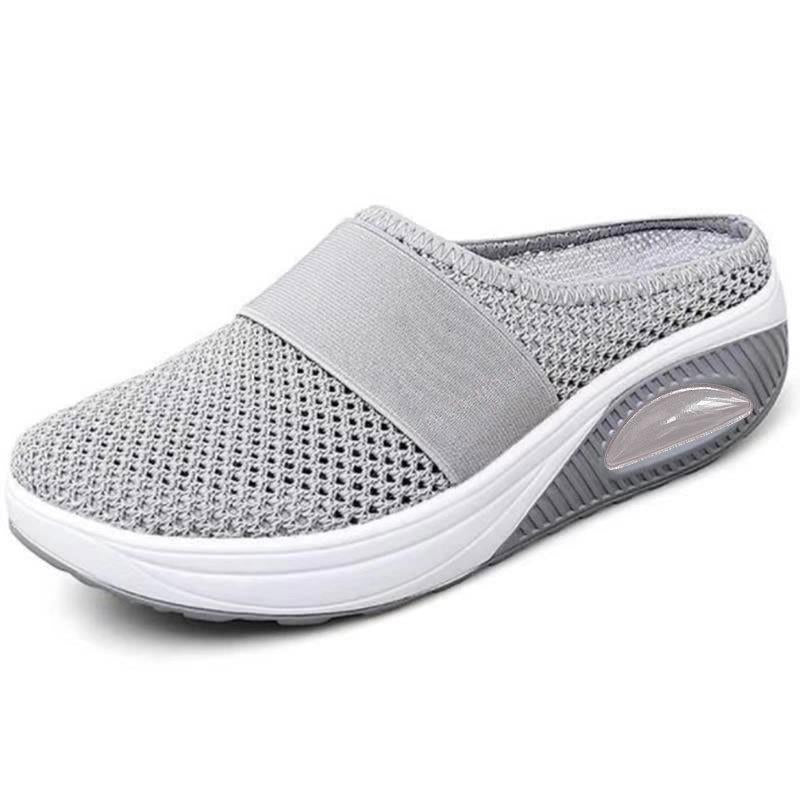 DONNA | BREATHABLE ORTHOPEDIC SLIP-ON MULES-blumpark
