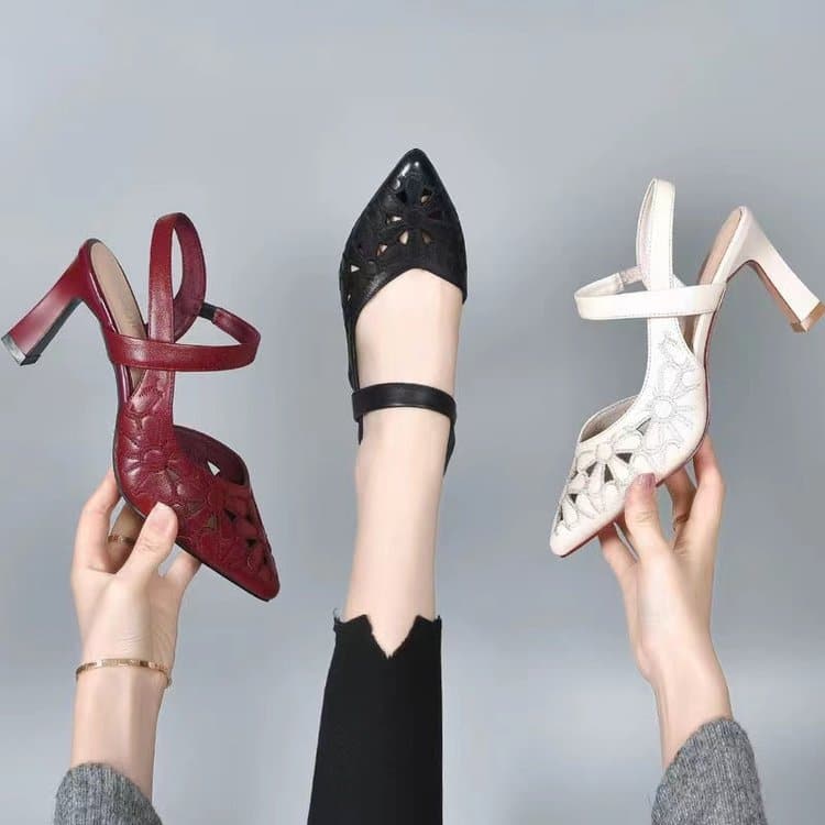 CYNTHIA | COMFORTABLE ELEGANT HEELS-blumpark
