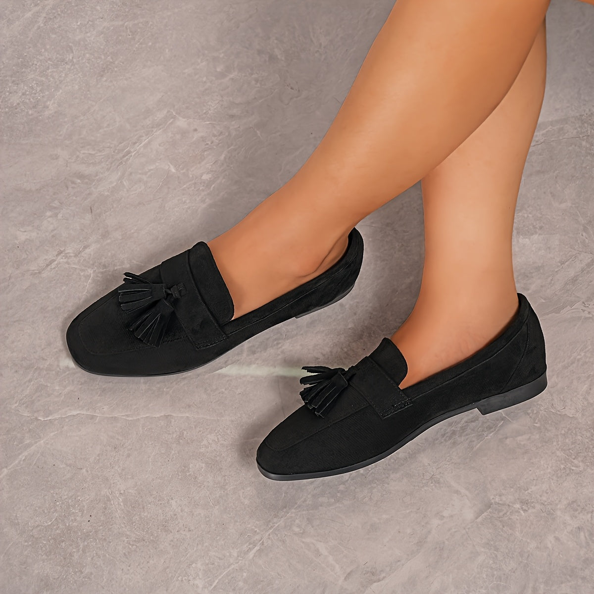 JACQUELINE | COMFORT TASSEL LOAFERS-blumpark