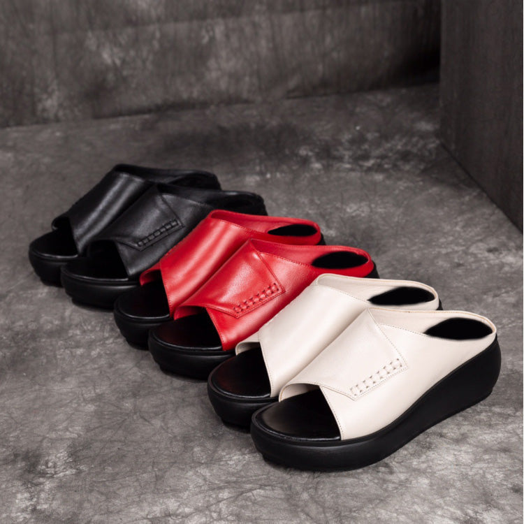 leather sandals-blumpark