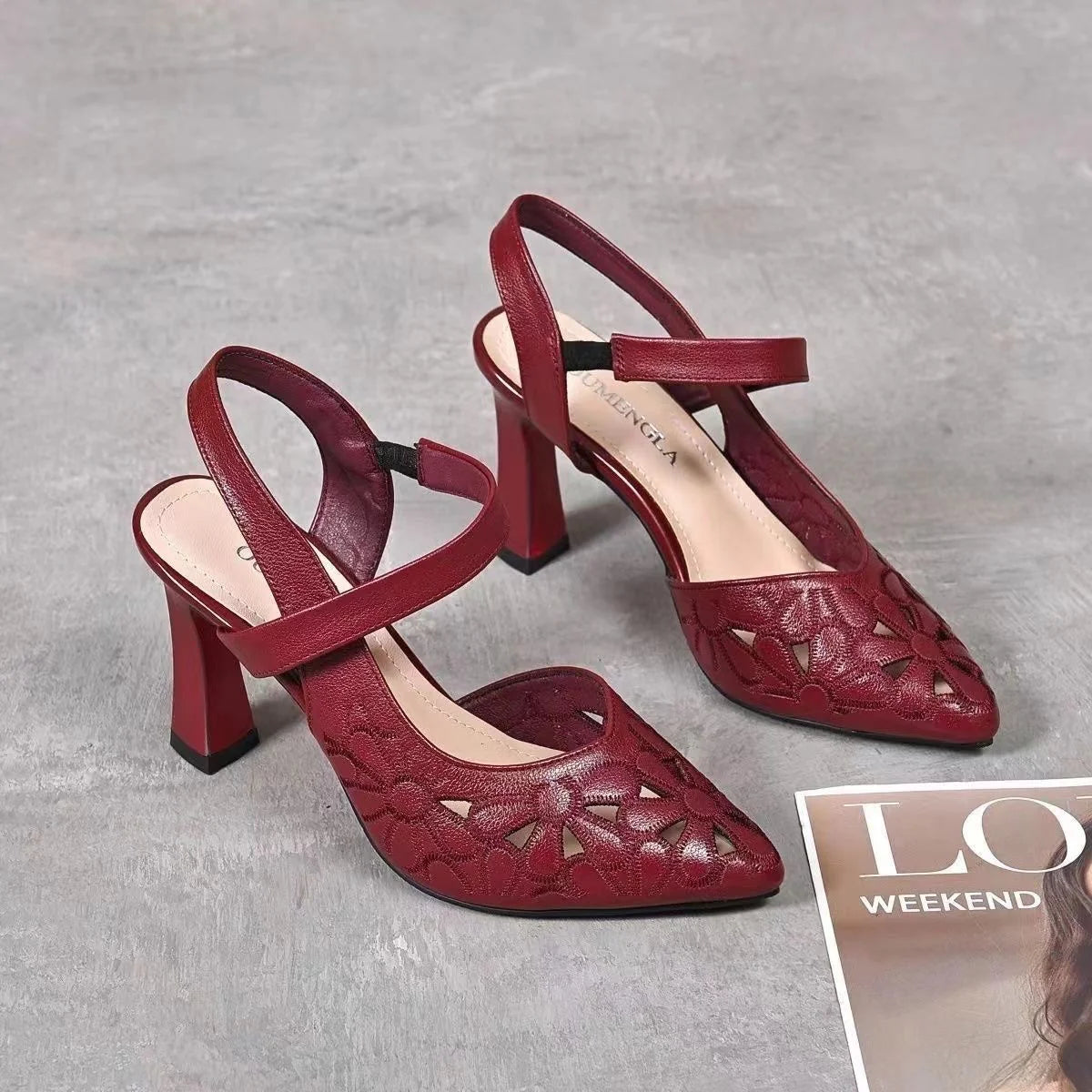 CYNTHIA | COMFORTABLE ELEGANT HEELS-blumpark