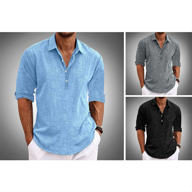 MARCO LUCA|CLASSIC HARBOR SHIRT-blumpark
