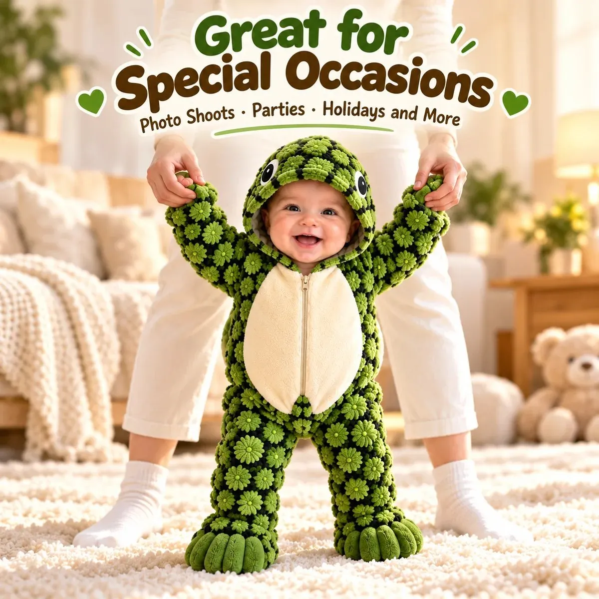 Turtle onesie for special occasions