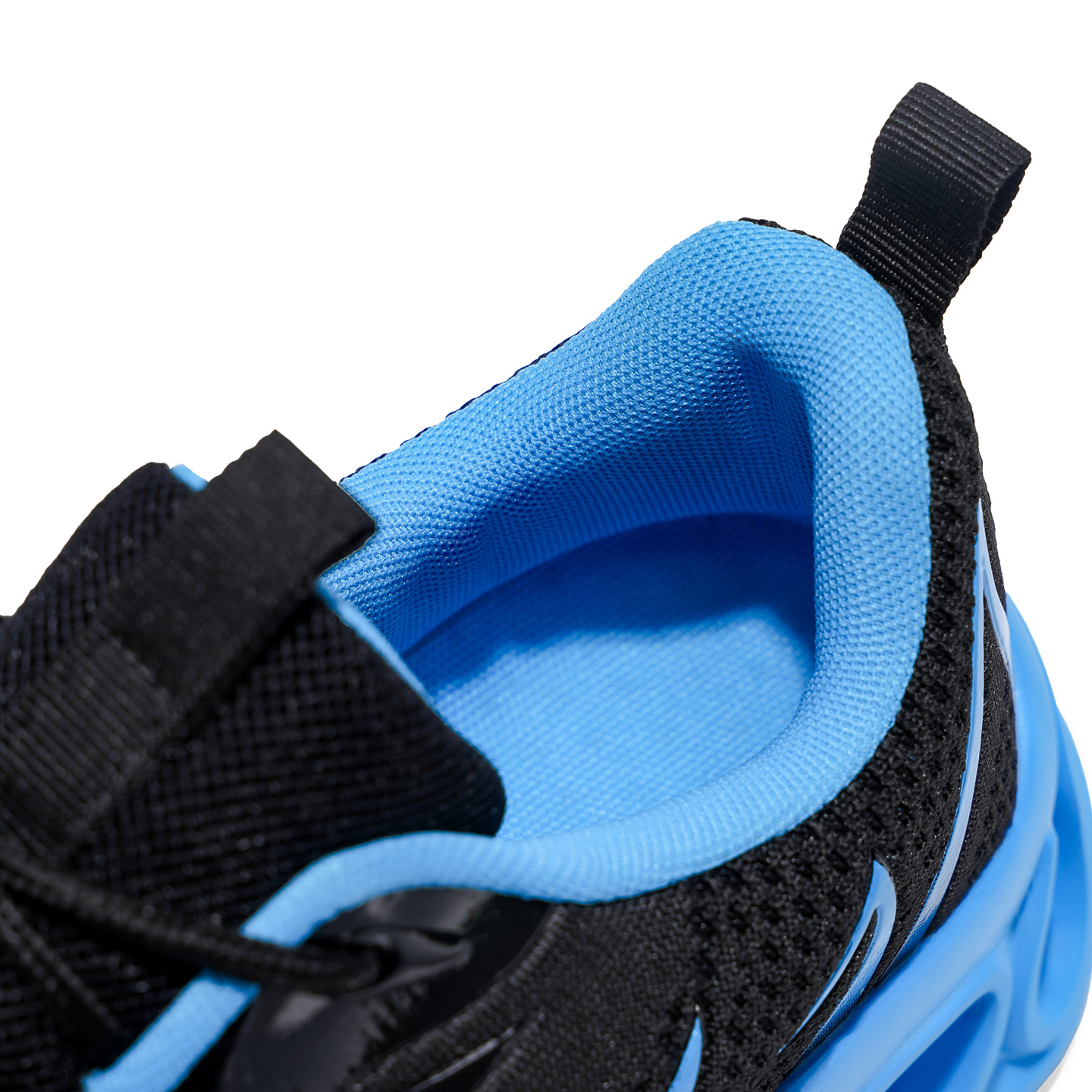Softsfeel® Men's Relieve Foot Pain Perfect Walking Shoes - Black Blue