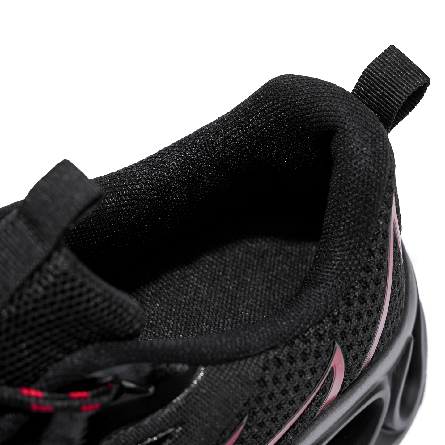 Softsfeel® Women's Relieve Foot Pain Perfect Walking Shoes - Black Red