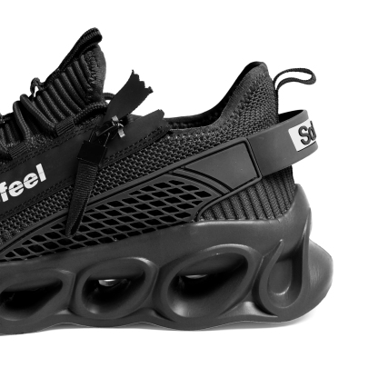 Softsfeel® Women's Side-Zip ComfortFit Walking Shoes - Black