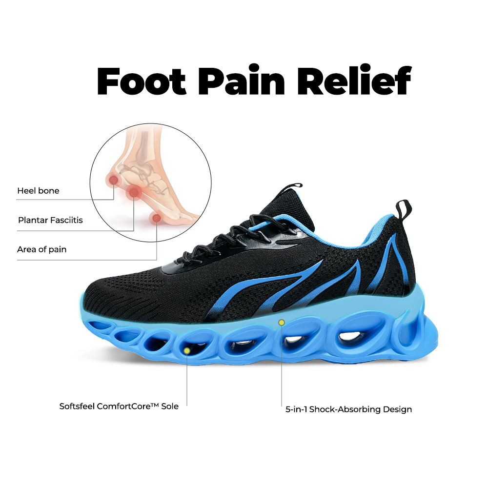 Softsfeel® Men's Rebound Core V1 - Black Blue