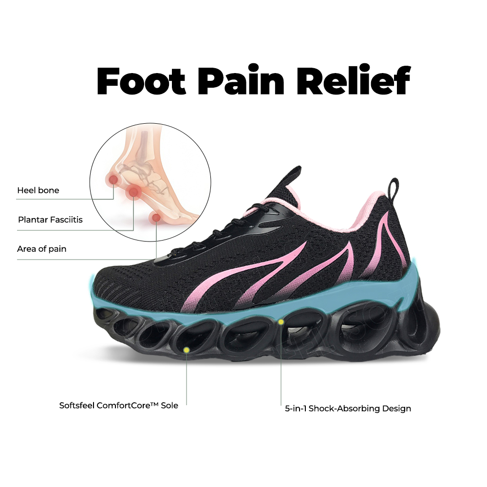 Softsfeel® Women's Rebound Core V1 - Black Pink