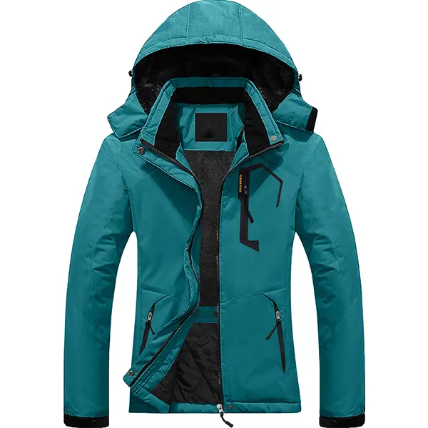 Hooded Waterproof Ski Jacket - Winter Outdoor Coat