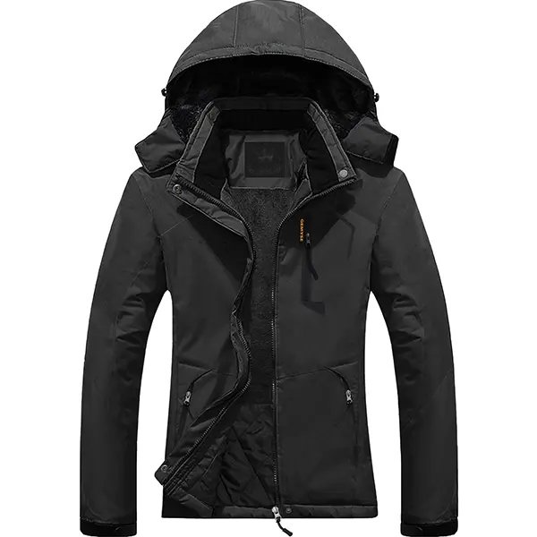 Hooded Waterproof Ski Jacket - Winter Outdoor Coat