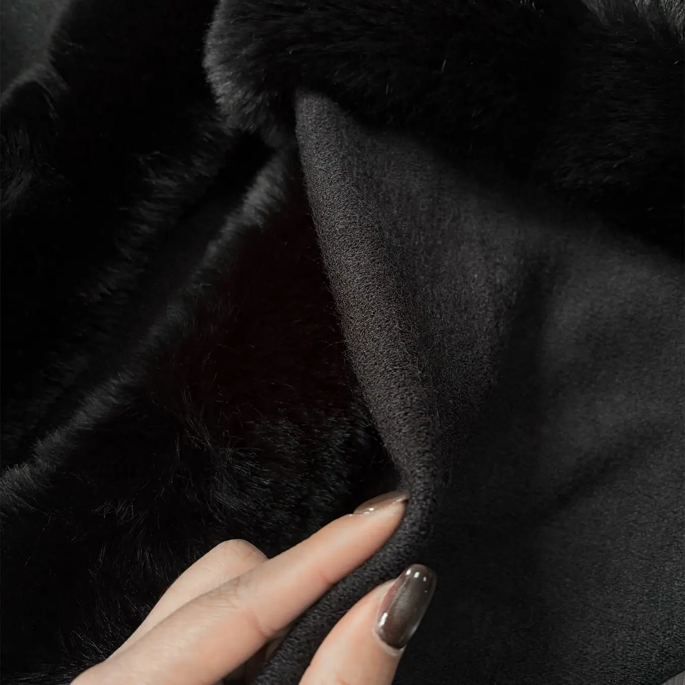 Luxury Faux Fur Hooded Cape Shawl for Women
