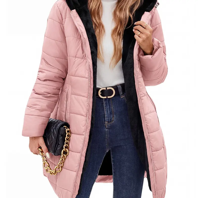 UMIPUBO Women's Long Sleeve Puffer Down Jacket