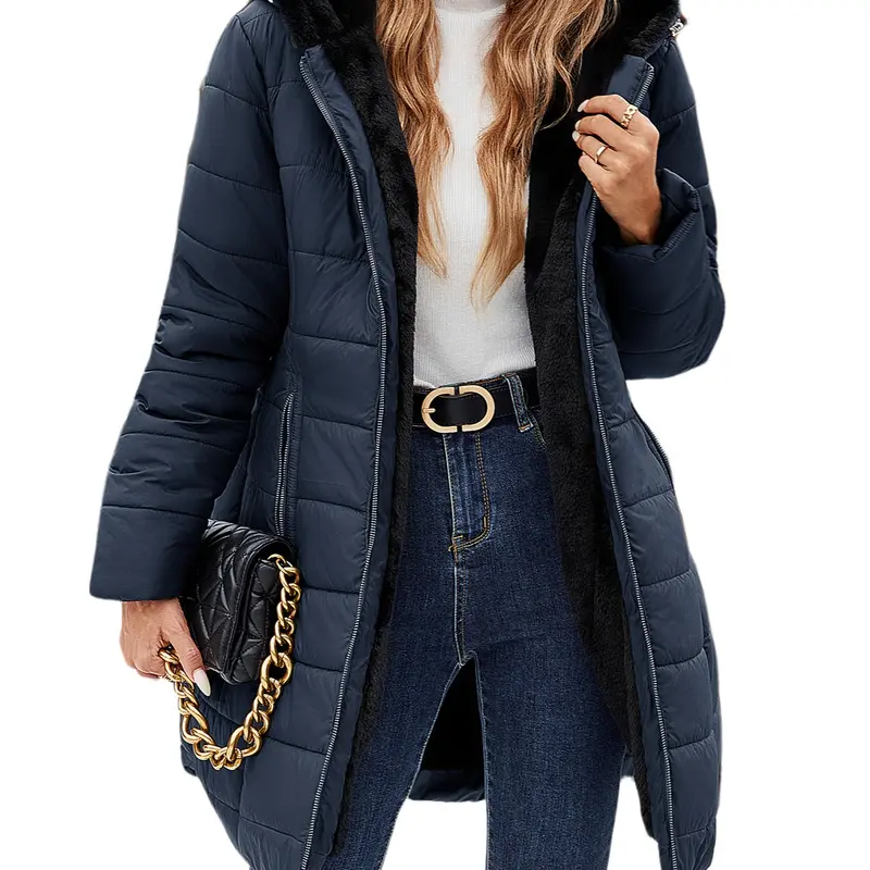UMIPUBO Women's Long Sleeve Puffer Down Jacket