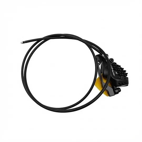 NUTT Hydraulic Disc Brake Caliper Only, No Brake Lever, 2/4‑Piston for E‑Bikes & E‑Scooters with Built‑In Power Cutoff