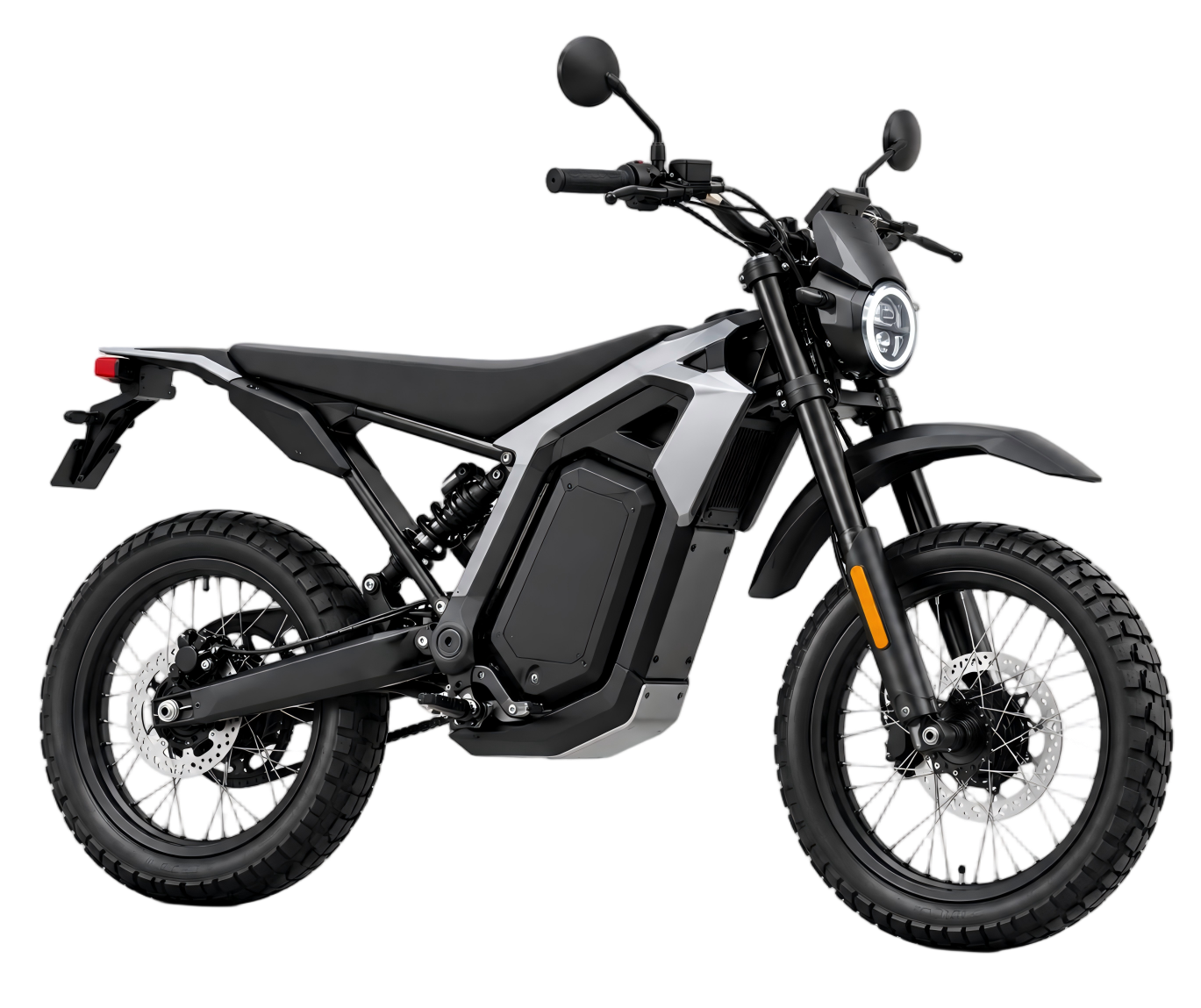 NUTT hydraulic brake solution for an electric motorcycle
