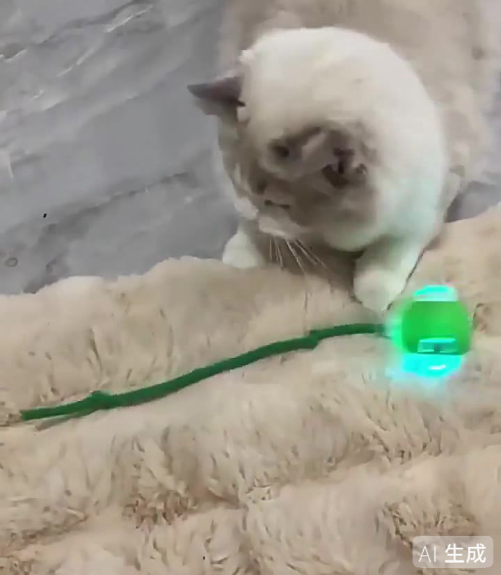 Smart Rolling Cat Toy Ball - Auto-Moving Interactive Pet Toy