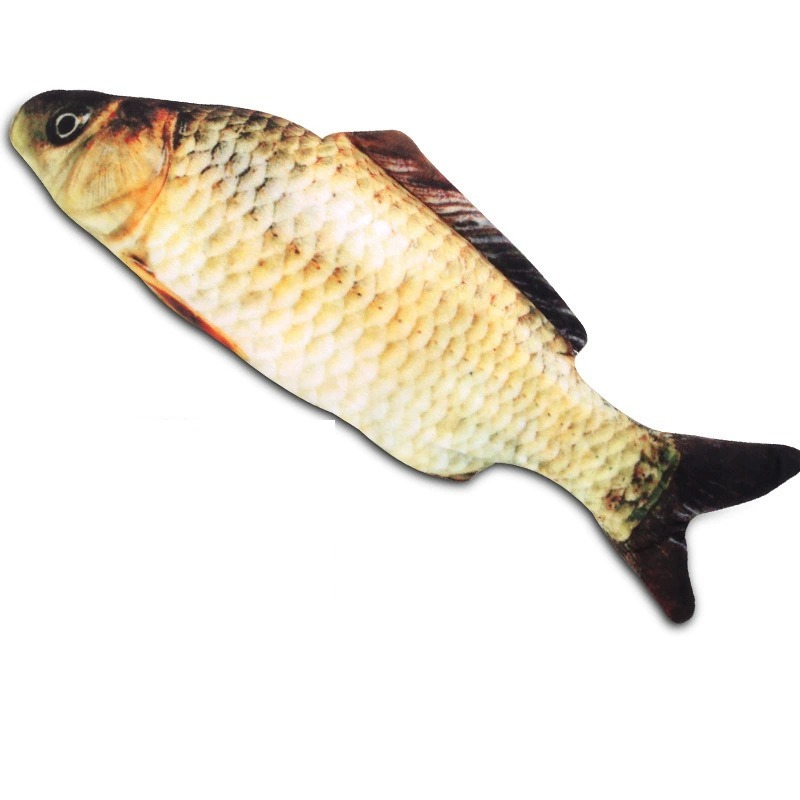 Flopping Fish Cat Toy - USB Rechargeable Realistic Kicker